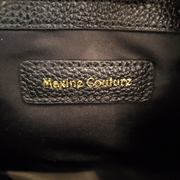 Maxine Couture black satchel Handbag - Picture 8 of 8